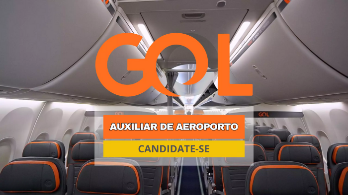 Gol linhas Aéreas está vaga para Auxiliar de Aeroporto EMPREGOS