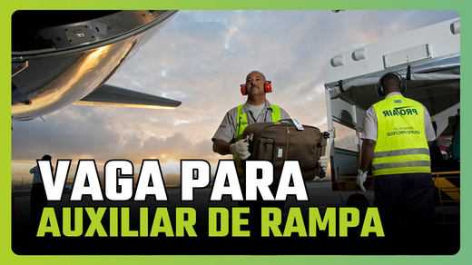 Aeroporto Abre Vagas para Auxiliar de Rampa
